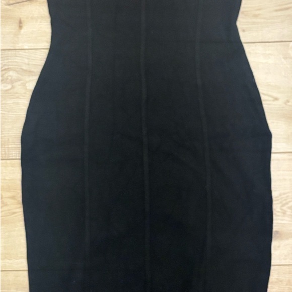 Black Sleeveless Bodycon Dress House of Harlow 1960 Luxe Essentials Size Large - Picture 5 of 10